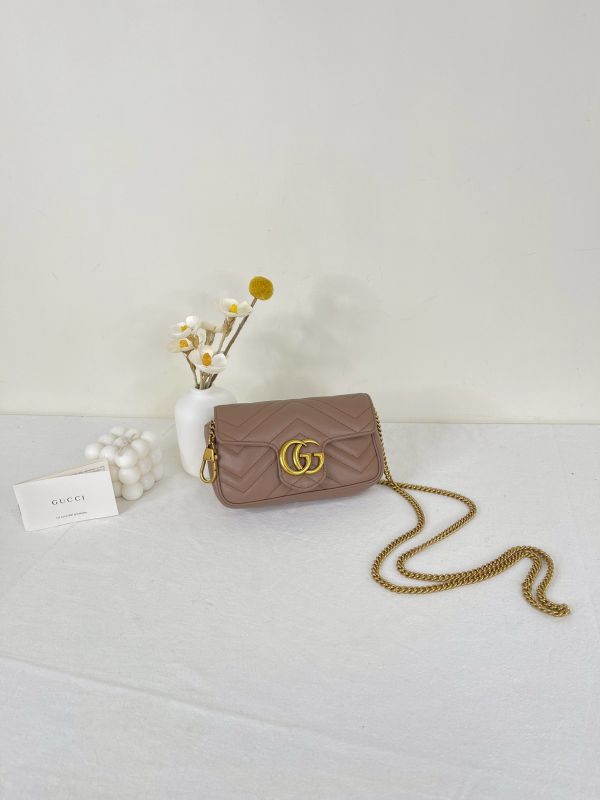 【分期0利率】GUCCI Marmont 迷你肩背包【95成新】 