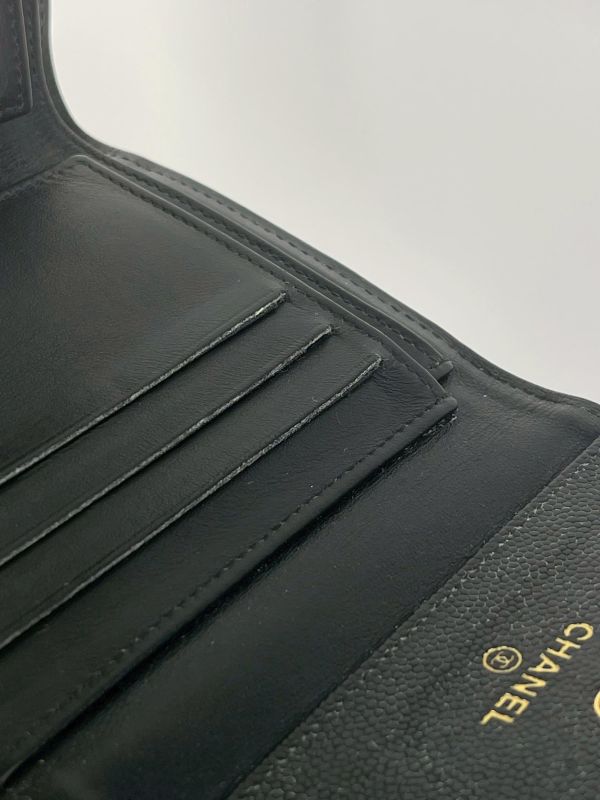 【9成新】CHANEL BOY 三折短夾 