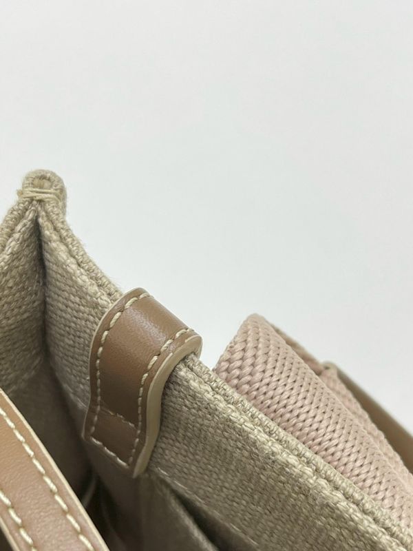 【95成新】CHLOE  MINI WOODY TOTE背帶刺繡款 