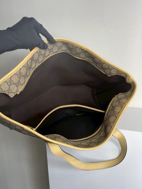 【9成新】GUCCI 老花托特包 