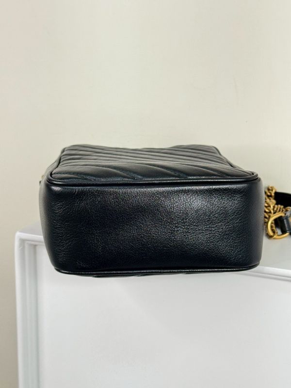 【分期0利率】GUCCI GGMarmont 雙層斜背包【9成新】 