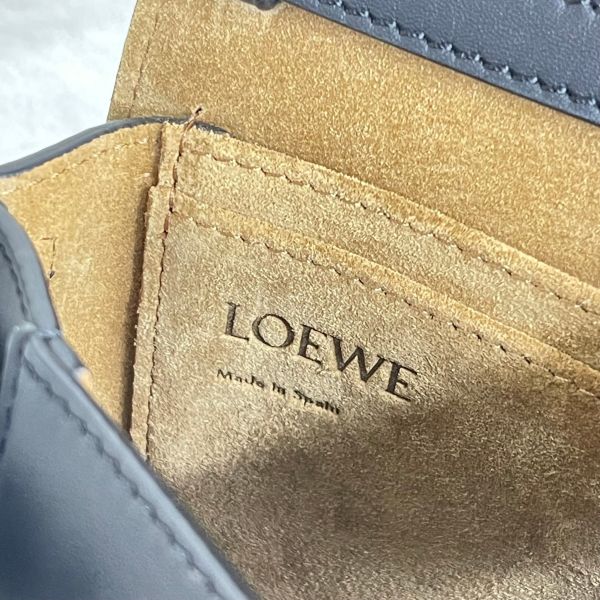 【分期0利率】LOEWE MINI GATE 雙層包 黑【95成新】 