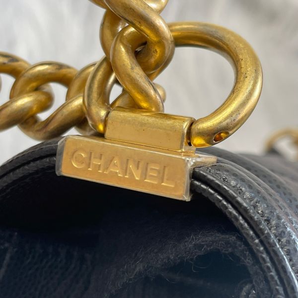 【12期0利率】CHANEL BOY 25口蓋包 【95成新】 