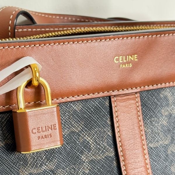 【12期0利率】CELINE Teen Cabas De France 鎖頭包【全新閒置】 
