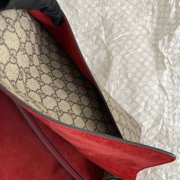 【9.5成新】【12期0利率】Gucci Dionysus雙G老花酒神包28cm 