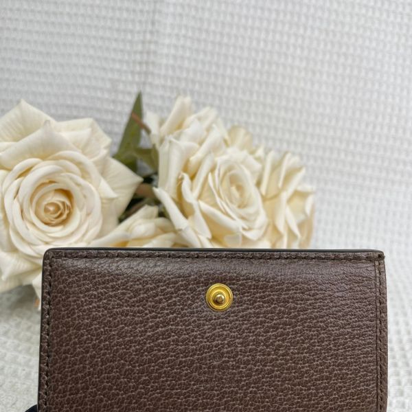 【9成新】【12期0利率】GUCCI OPHIDIA 雙折短夾 