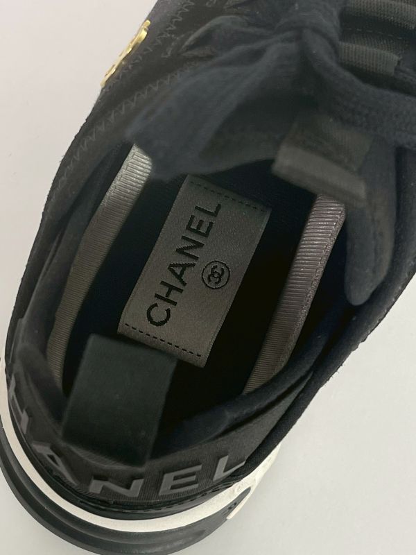 【95成新】CHANEL 金扣老爹鞋 38碼 