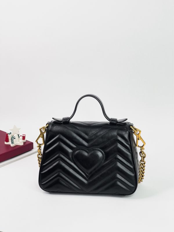 【9成新】GUCCI Marmont 手提/斜背兩用包 