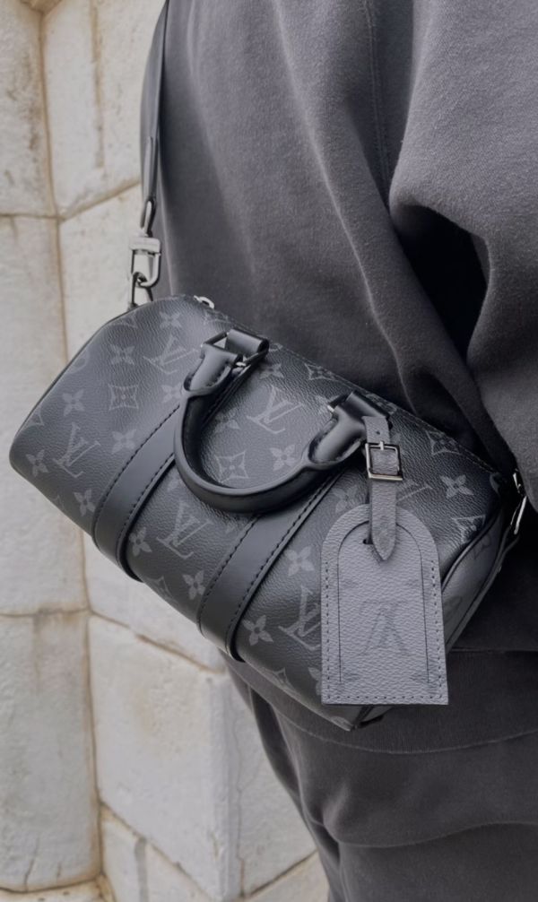 【6期0利率】【現金價】LV KEEPALL 25 老花波士頓 