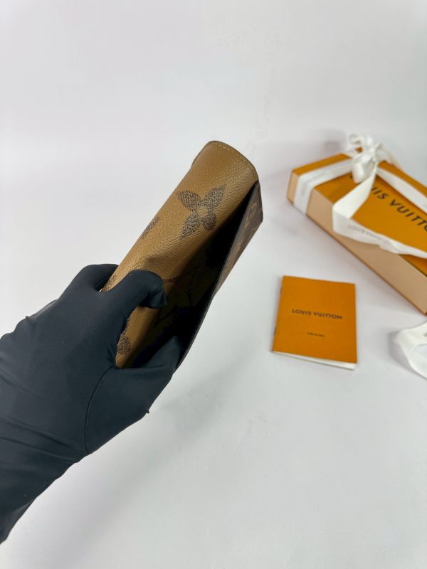 【分期0利率】LV SARAH 拚色長夾【9成新】 