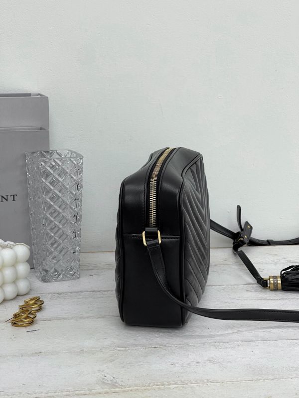 【95成新】YSL LOULOU 山形紋相機包 