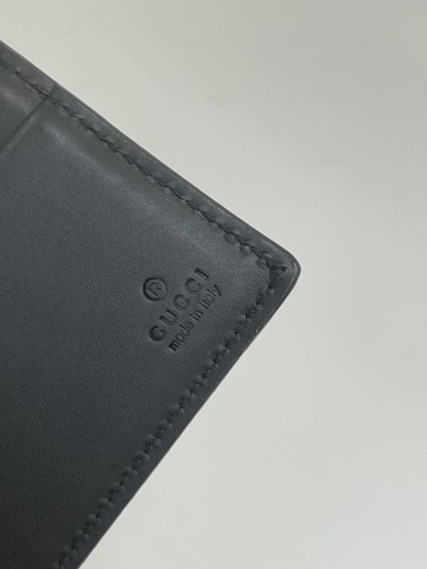 【9成新】GUCCI 織帶8卡短夾 