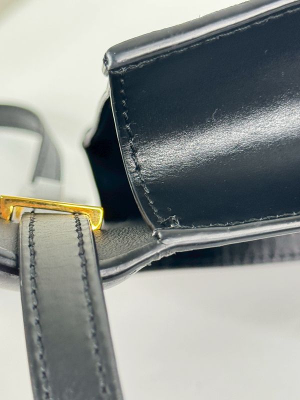 【分期0利率】BURBERRY TB鎖頭 MINI翻蓋斜背包【9成新】 