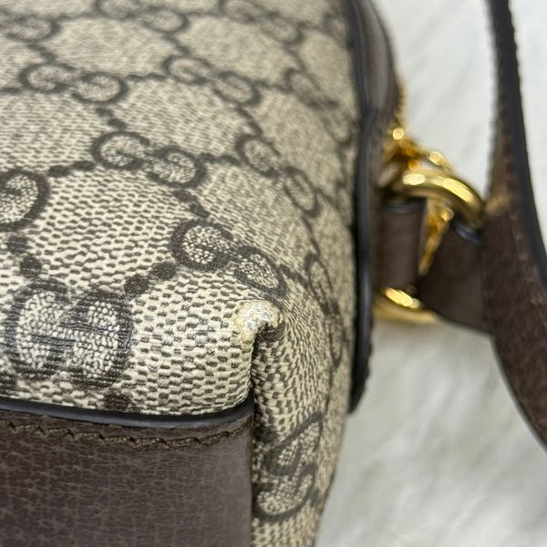 【9成新】【12期0利率】 GUCCI 經典Ophidia系列 GG Supreme 貝殼包 