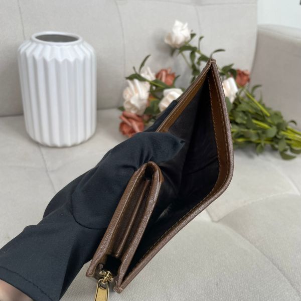 【12期0利率】GUCCI HORSEBIT 1955 6卡短夾【85成新】 