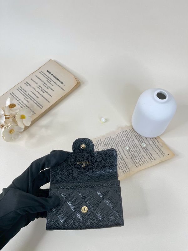 【分期0利率】CHANEL COCO 牛皮零錢卡包【全新品】 