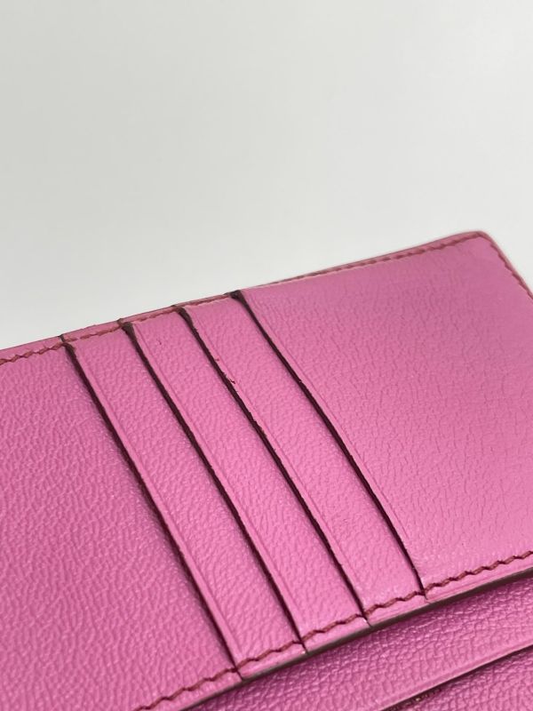 【9成新】HERMES BEARN 鴕鳥皮短夾 