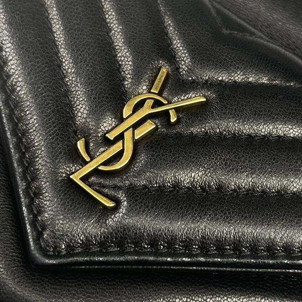 【12期0利率】YSL  Joe絎縫小羊皮迷你水桶袋【9成新】 