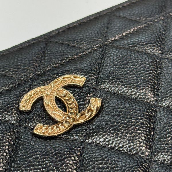 【12期0利率】CHANEL  22K浮雕LOGO  WOC【99成新】 