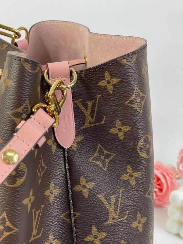 【未使用閒置品】LV NéoNoé MM 粉色 