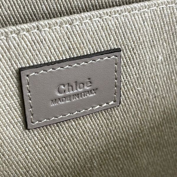 【12期0利率】【全新品】Chloé 中號Woody Tote Bag 麝香灰 