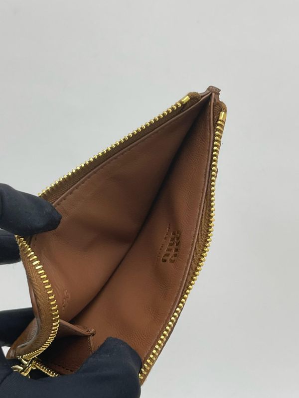 【全新品】MIUMIU 零錢信封卡片夾 