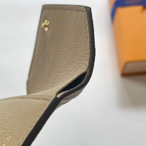 【12期0利率】LV   Victorine皮革三折短夾【99成新】 