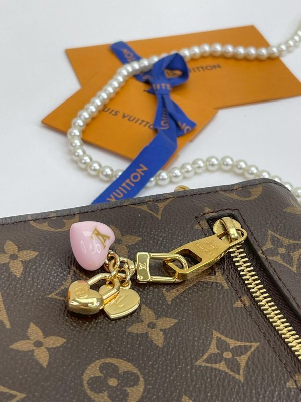 【全新品】LV Micro Charms LV Heart 鑰匙圈 