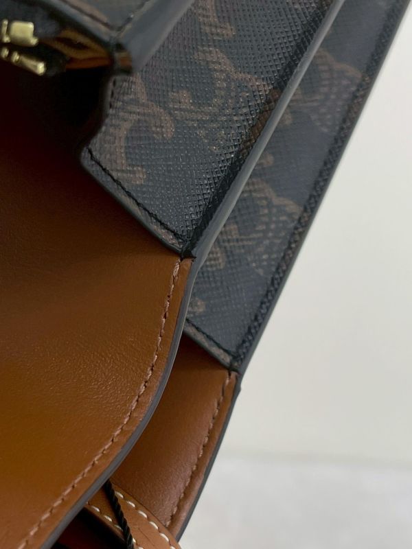 【95成新】CELINE TRIOMPHE凱旋門 STRAP WOC 