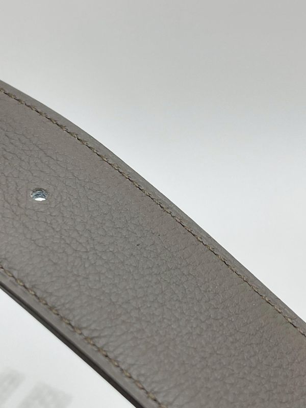 【未使用閒置品】HERMES 雙面用皮帶 38MM 