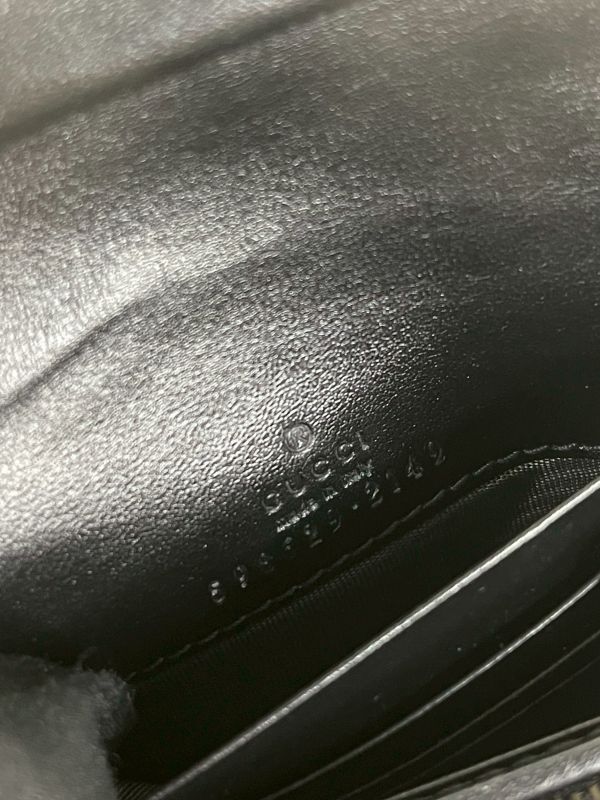 【分期0利率】GUCCI GG Marmont 三折零錢短夾 【9成新】 