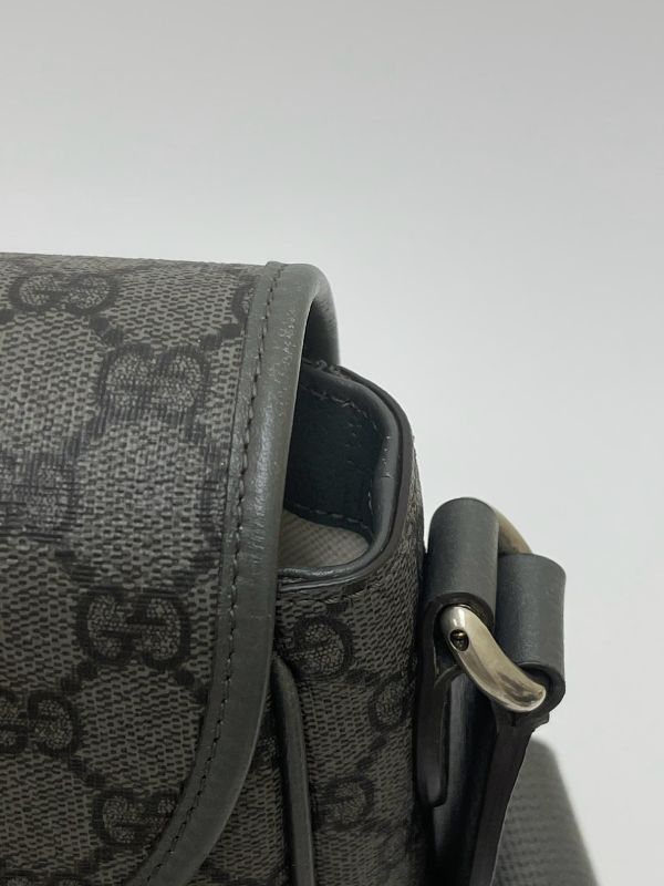 【9成新】GUCCI Ophidia GG Supreme 翻蓋郵差包 