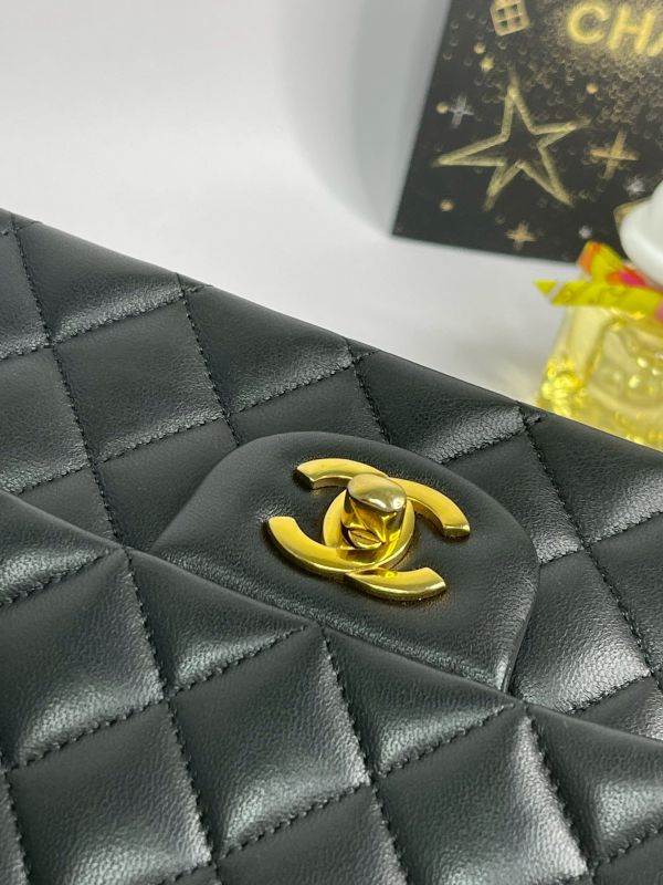 【分期0利率】CHANEL CF25 黑金羊皮【9成新】 
