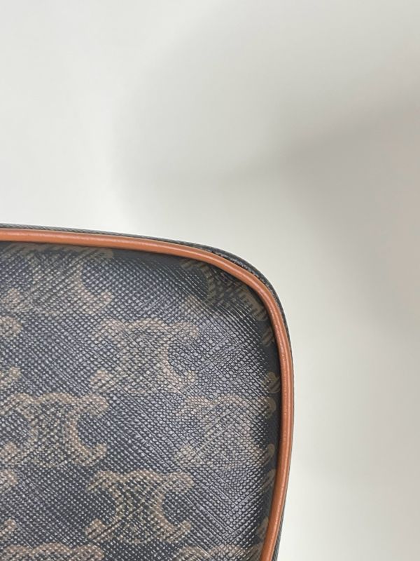 【分期0利率】CELINE 新款凱旋門老花SPEEDY小號【95成新】 