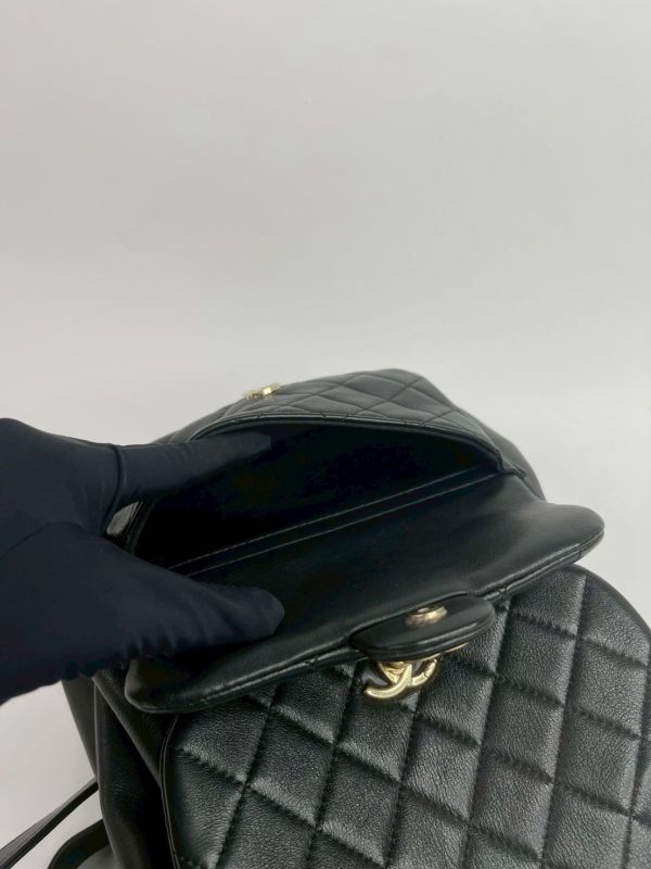 【95成新】CHANEL DUMA 單口袋後背包 大號 