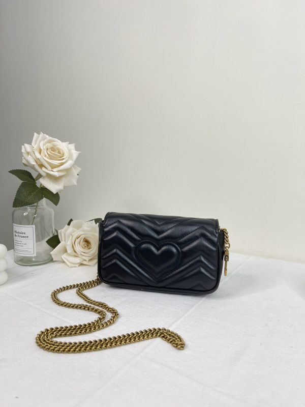 【分期0利率】GUCCI Marmont 迷你肩背包【9成新】 