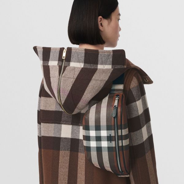 【12期0利率】BURBERRY 格紋腰包 大號【全新品】 