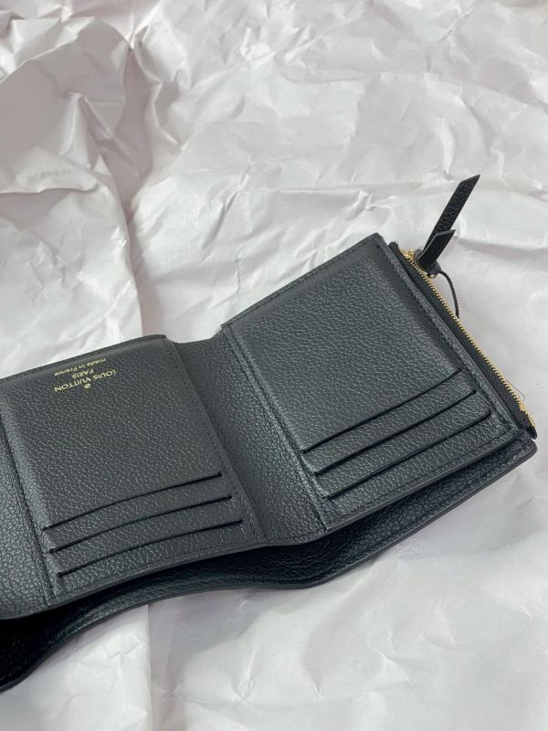 【99成新】LV Victorine 錢包 黑壓紋 