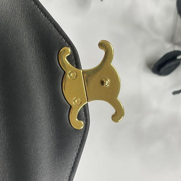 【12期0利率】CELINE MARGO 亮澤牛皮革WOC【台灣購證】【全新閒置】 