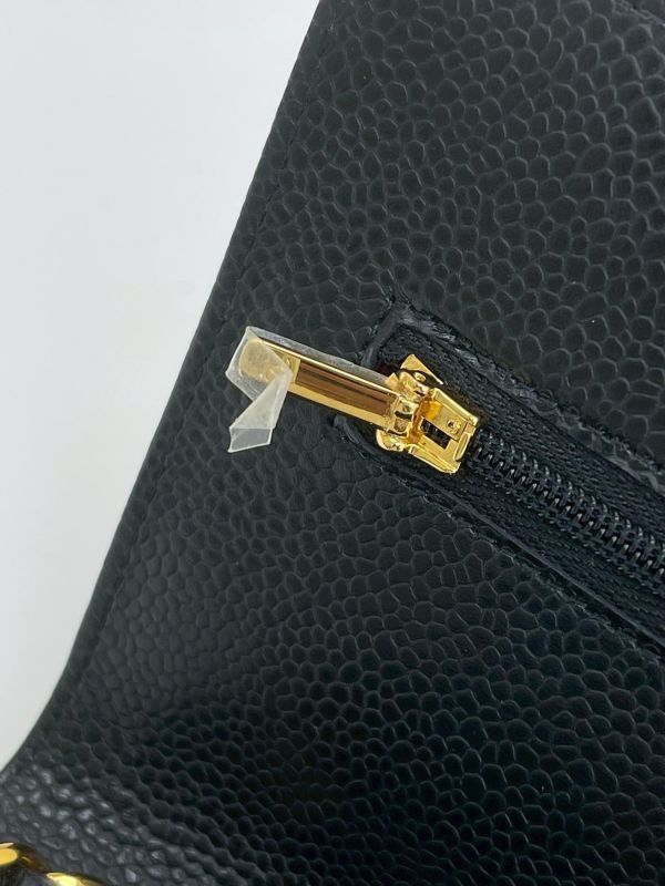 【99成新】CHANEL  WOC魚子醬金扣 