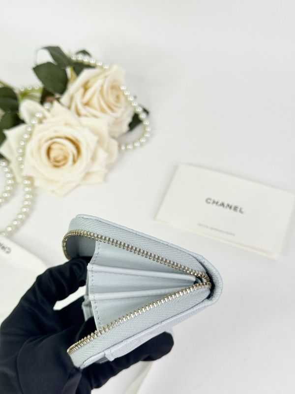 【分期0利率】CHANEL 拉鍊零錢卡包【未使用閒置品】 