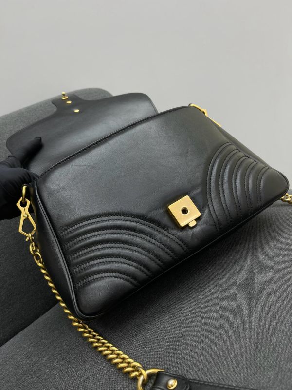 【9成新】GUCCI Marmont 手提/斜背兩用包  中號 