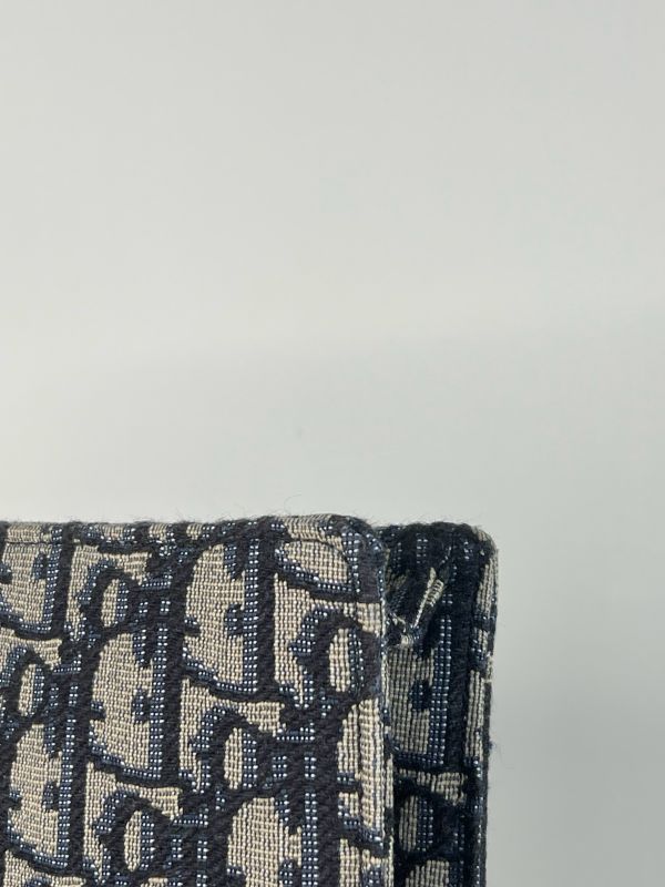 【分期0利率】Dior Oblique 緹花Saddle鏈帶斜背包【95成新】 