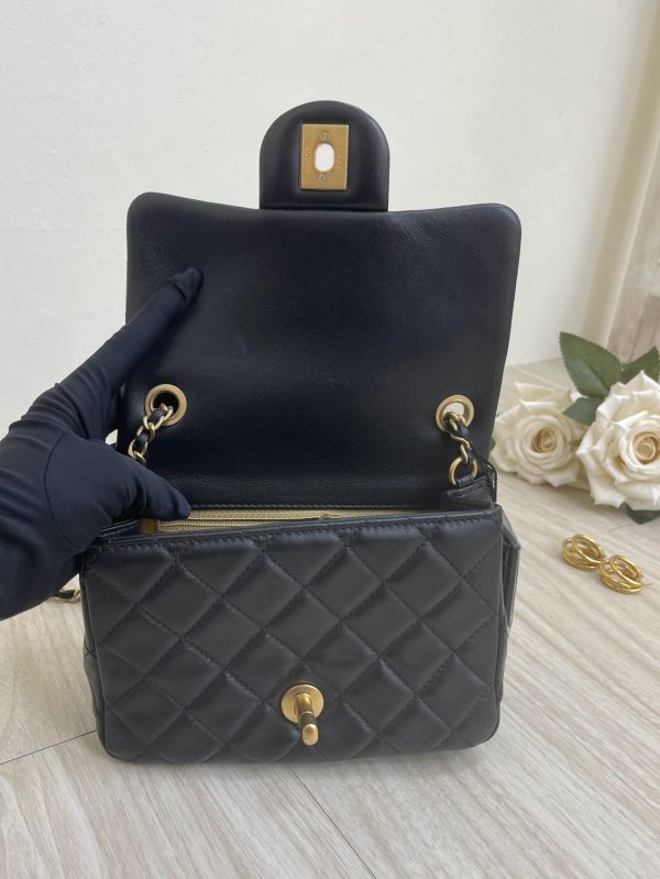 【未使用閒置品】CHANEL 金球方胖 