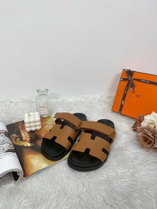 【分期0利率】HERMES Chypre涼鞋 (二舅鞋)【99成新】 