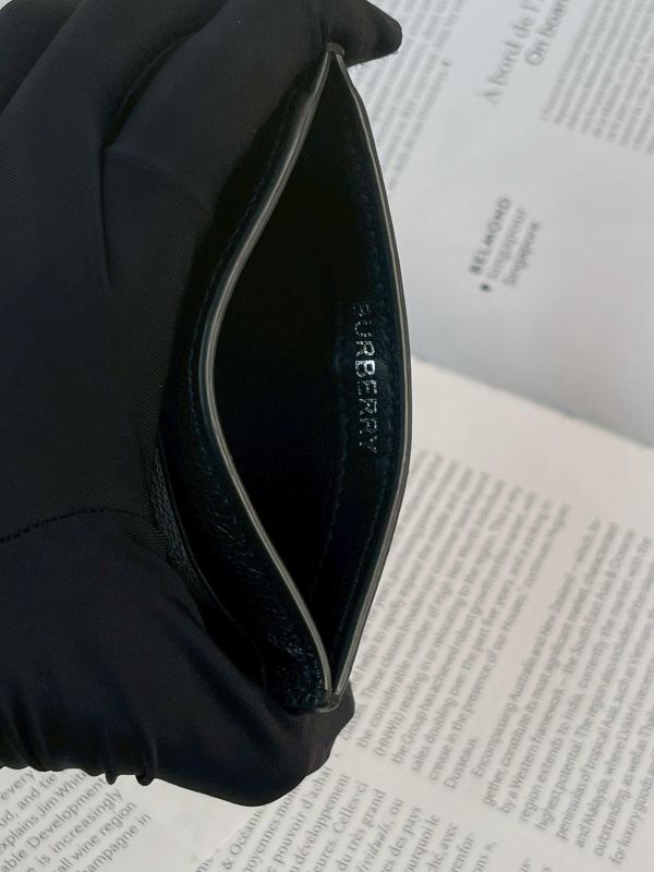 【全新品】BURBERRY 牛皮附鈔票夾卡包 