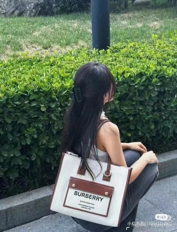 【分期0利率】BURBERRY Freya 托特包 小號【95成新】 
