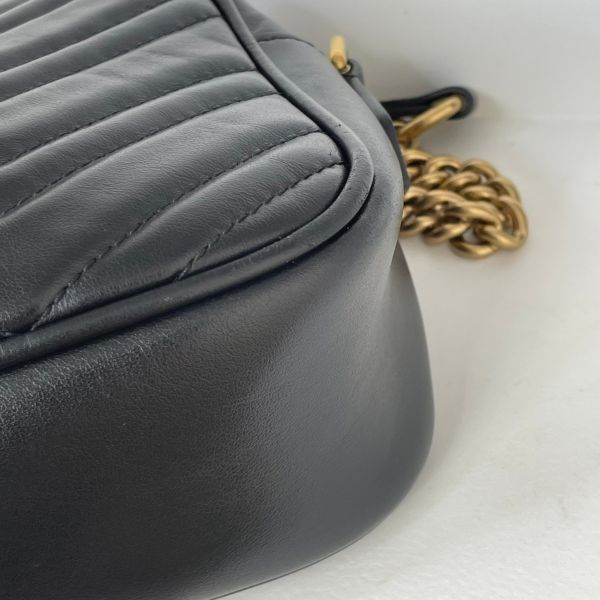 【12期0利率】GUCCI GG Marmont 相機包 24公分【9成新】 gucci 女包