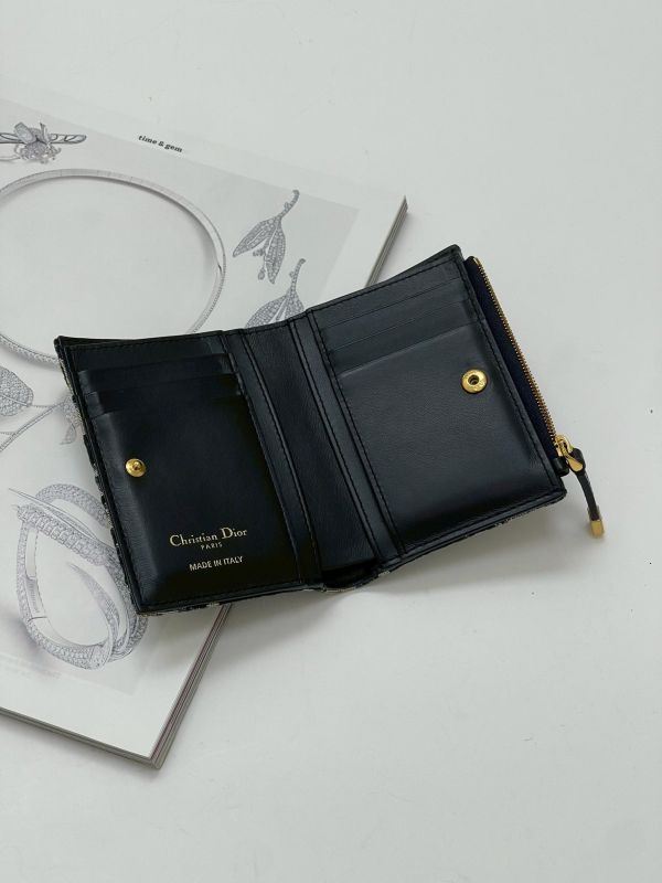 【95成新】Dior 老花零錢短夾 