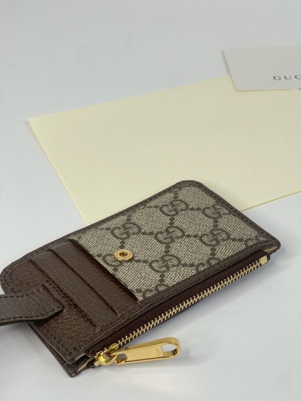 【分期0利率】GUCCI OPHIDIA 3卡零錢包【95成新】 